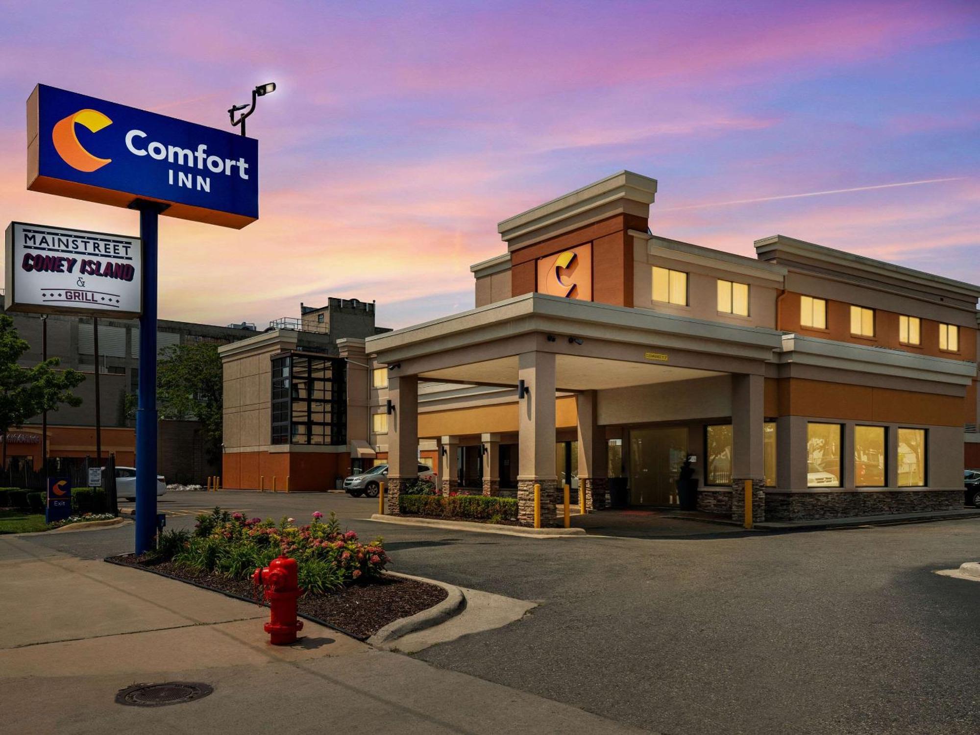 Comfort Inn Downtown Detroit Exterior foto